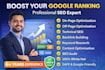 do SEO on page and off page optimization for your website