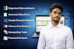 excel data entry, accounting tasks, and financial analysis