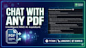 build a custom rag ai chatbot to chat with your PDF and documents