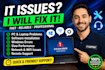 troubleshoot microsoft windows tech issues