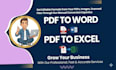 pdf conversion in 12 hours