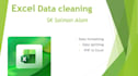 clean, format, split excel data