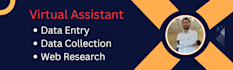 data entry, data collection and web research
