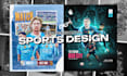 design professional sport graphics media