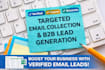 do targeted email collection and lead generation