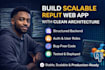 build scalable replit web app with clean architecture and no bugs
