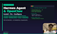 install, setup, and fix openclaw or hermes agent on macos, windows wsl2, linux