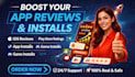 do professional mobile app review, UX testing, and user feedback to improve