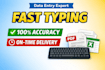 do all typer related and data entry jobs