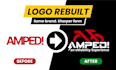 fix and refresh your outdated logo professionally