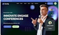 design squarespace webinar website event registration website landing website
