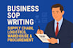 write business customized standard operating procedures