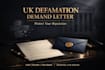 draft a UK defamation demand letter as a UK solicitor