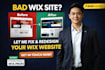 fix wix website issues,redesign wix site wix customisation,wix speed mobile fix