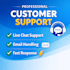 do customer service and chat support