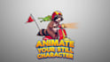 custom animated from your still character