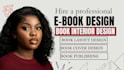 design canva ebook design, workbook design, flipbook, lookbook, layout design