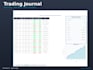 create a professional trading journal spreadsheet with live analytics