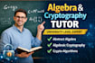 be algebraic cryptography tutor and python expert