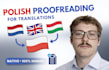 professionally proofread polish content