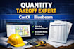 do accurate construction quantity takeoff using costx