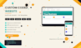 create custom coded responsive website from scratch