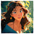 create a beautiful disney style portrait