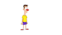 create 2d rigged comic character with lip sync for animation