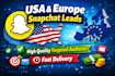 provide high quality snapchat leads