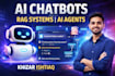 develop advanced ai agents, rag chatbots and automation systems