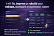fix, improve or rebuild your web app