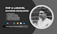 develop a secure laravel web app, rest API and admin dashboard