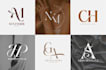 do monogram, wedding monogram, signature, wedding initials and wedding logo