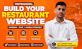 develop a premium custom restaurant website