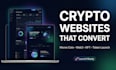 design crypto website, meme coin landing page, web3 website, memecoin website