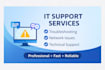 provide IT support and troubleshooting services