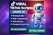 write viral tiktok scripts using ai
