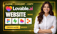 build lovable ai website, lovable dev, lovable dev ai, clone lovable website