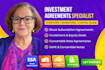 prepare share subscription, investment, equity and convertible note agreements