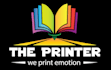 create modern printing and press logo design