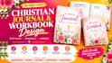 do design christian prayer journal bible study workbook bible vers planner KDP