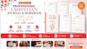 design format christian prayer journal, bible study workbook, devotional planner