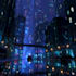 create cyberpunk city promotional