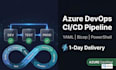 build professional azure devops yaml pipeline with bicep or powershell