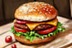 make a food pop art illustration