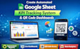 create automated goggle sheet KPI tracking system and qr code dashboards