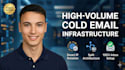 build a high volume cold email infrastructure with IP rotation