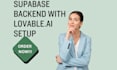 setup your supabase backend and connect it to your lovable website