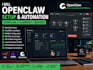 openclaw setup hermes ai agent moltbot n8n ollama vps make chatbot automation