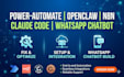power automate fix setup openclaw claude code n8n whatsapp chatbot claude code